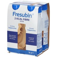FRESUBIN 2 KCAL FIBRE DRINK PŘÍCHUŤ CAPPUCCINO POR SOL 4X200ML FRESUBIN 2 KCAL FIBRE DRINK PŘÍCHUŤ CAPPUCCINO POR SOL 4X200ML