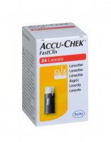 LANCETY ACCU-CHEK FASTCLIX 24 LANCETY PRO ODBĚR KAPILÁRNÍ KRVE, V ZÁSOBNÍCÍCH PO