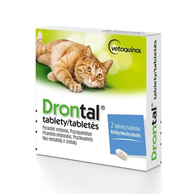 Drontal pro kočky 2tbl