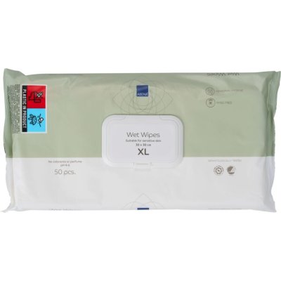 ABENA Wet Wipes vlhč.čist.ubrousky XL 30x30cm 50ks