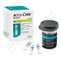PROUŽKY DIAGNOSTICKÉ ACCU-CHEK INSTANT INZULÍNOVÝ REŽIM, 50 KS, BEZ KÓDOVÁNÍ