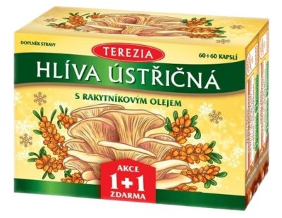TEREZIA Hlíva ústř.s rakyt.olejem cps.60+60 2025