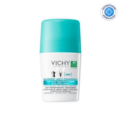 Vichy Deo anti-traces proti nadměrnému pocení roll-on 50 ml