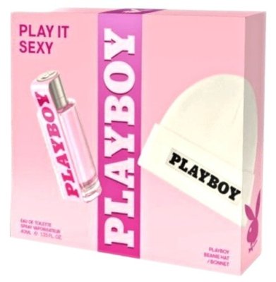 PLAYBOY Play it Sexy (EdT 40ml+Hat)