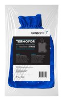 SimplyMed Termofor s fleesovým obalem Stars 2L