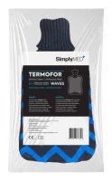 SimplyMed Termofor s pleteným obalem Waves 2L
