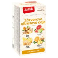 Apotheke Premier Zázvorovo citrusové čaje 20 sáčků