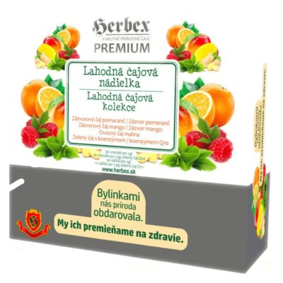 HERBEX Lahodná čajová kolekce 40sáčků