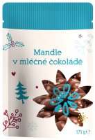 BENU Mandle v mléčné čokoládě 175g