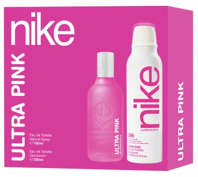 NIKE ULTRA PINK (EdT 100ml+Deo spray 200ml)