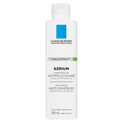 La Roche-Posay Kerium šampon na mastné lupy 200 ml