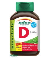 Jamieson Vitamín D3 1000 IU 240 tablet