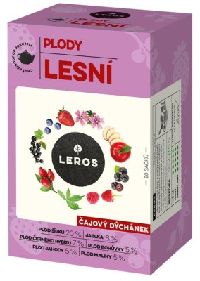 LEROS Čajový dýchánek lesní plody 20x2.2g
