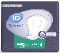 VLOŽKY ABSORPČNÍ ID FOR MEN LEVEL 3 740ML,COTTON FEEL,14KS