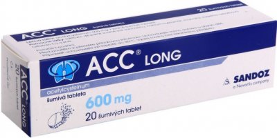 ACC LONG 600MG šumivé tablety 20