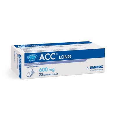 ACC LONG 600 mg 20 šumivých tablet