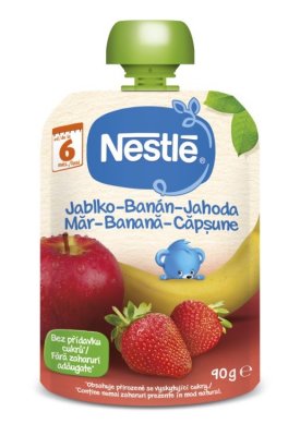 NESTLÉ kapsička Jahoda Jablko Banán 90g