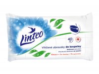 Vlhčené ubrousky LINTEO do koupelny - 40 ks