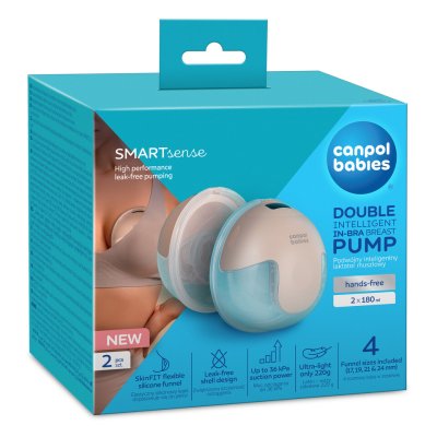 Canpol babies Dvoj.el.odsávačka do podp.SmartSense