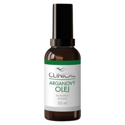 Clinical Arganový olej lisovaný za studena 50ml Clinical Arganový olej lisovaný za studena 50ml