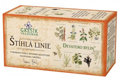 Grešík Devatero bylin Štíhlá linie čaj n.s.20x1.5g