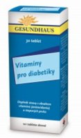 Vitamíny pro diabetiky 30 tablet