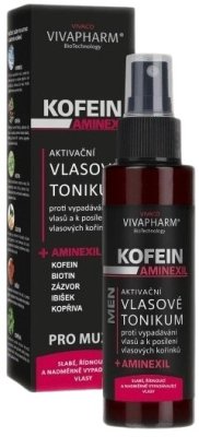 VIVAPHARM Kofein Aminexil vlasové tonikum MEN100ml