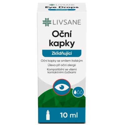 LIVSANE Oční kapky zklidňující 10ml