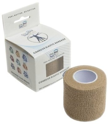 KineMAX Cohesive elast.samofix. 2.5cmx4.5m tělové