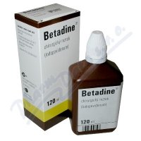 BETADINE 75MG/ML kožní podání SOL 120ML