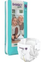 BAMBO NATURE 7 KALHOTKY ABSORPČNÍ DĚTSKÉ, ZALEPOVACÍ, 18+KG, 40KS