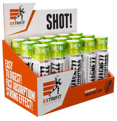 Extrifit Magnezz Shot! 15 x 90 ml lime