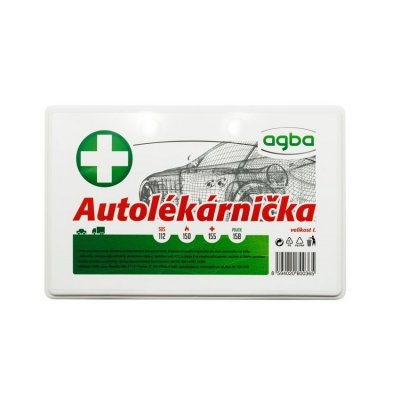 Autolékárnička Agba, plastová, 182/2011