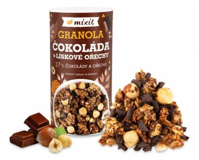 Mixit Granola Čokoláda&lískové ořechy 570g