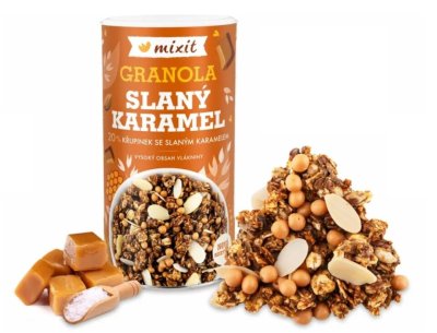 Mixit Granola Slaný karamel 550g