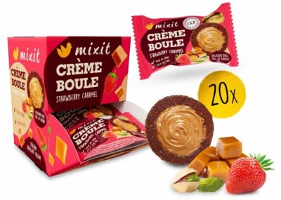 Mixit Créme boule Strawberry caramel 20x30g