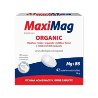 MaxiMag Organic 42 potahovaných tablet