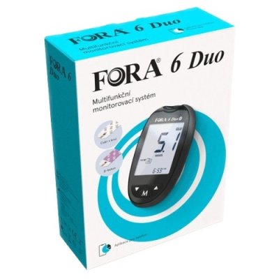 Fora 6 Duo glukometr GD82 1 ks