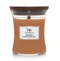 WoodWick Santal Myrrh vonná svíčka 275g