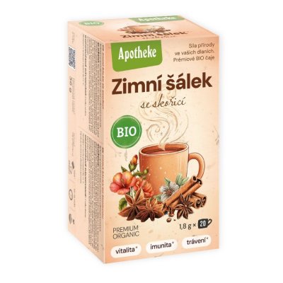 Apotheke BIO Zimní šálek se skořicí 20x1.8g