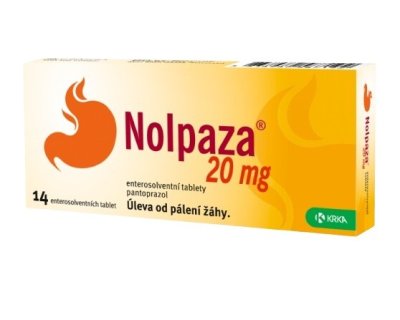 NOLPAZA 20MG TBL ENT 14