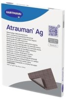 KRYTÍ S MASTÍ A STŘÍBREM ATRAUMAN AG 10CMX10CM,10KS