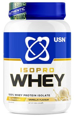 USN IsoPro Whey Protein Isolate 900 g vanilla