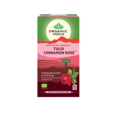 Organic India Tulsi Cinamon Rose BIO 25x1.8g