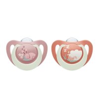 NUK First Choice Night dudlík 0-6m 2ks