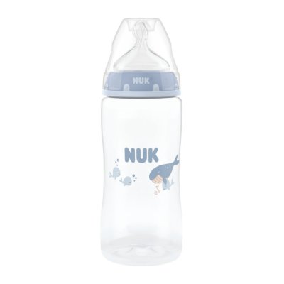NUK First Choice láhev 300ml 3+m mix barev