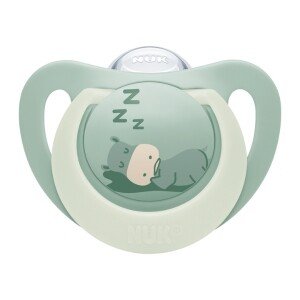 NUK First Choice Night dudlík 0-6m 1ks mix barev