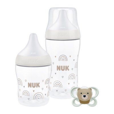 NUK Perfect Match kojen.lahve a dudlík set 0-3+m