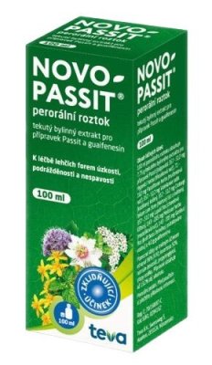 NOVO-PASSIT 77,5MG/ML+40MG/ML POR SOL 1X100ML