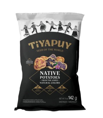 TIYAPUY brambůrky Natural se solí 142g